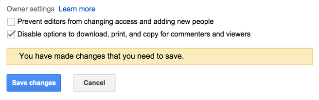 Google Drive IRM