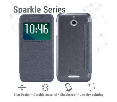 Nillkin Leather Case HTC Desire 510 - Sparkle Series black