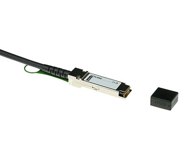 Skylane Optics 2 m QSFP+ - 4xSFP+ passieve DAC (Direct Attach Copper) Twinax breakout kabel gecodeerd voor Cisco QSFP-4SFP10G-CU2M