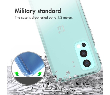 Accezz Xtreme Impact Backcover OnePlus Nord 2 - Transparant