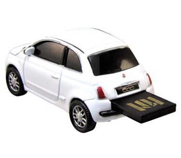 Autodrive Fiat 500 USB stick 4GB Wit