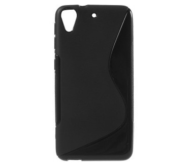 qMust S-Style TPU Case HTC Desire 626 - zacht rubberen hoes - zwart