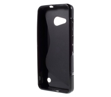 Kees S-line Gel Hoesje Microsoft Lumia 550 - Zwart