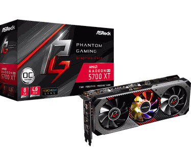 ASRock Radeon RX 5700 XT Phantom Gaming D 8G OC