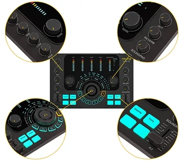 7RYMS 7CasterSE3 voor Podcast, Streaming, Gaming en Muziek - Met 2x XLR