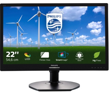 Philips 221S6LCB Zwart
