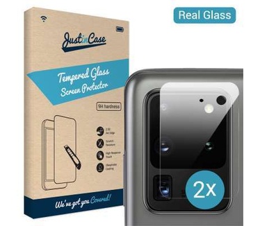 Just in Case Tempered Glass Samsung Galaxy S20 Ultra Camera Lens 2 stuks