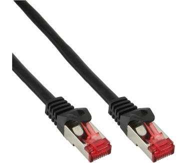 InLine RJ45/RJ45 Cat6 40m Rood, Zwart