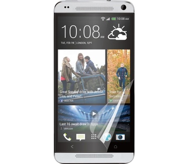 Muvit HTC One Mini Screenprotector 2x Glossy Anti-Fingerprint