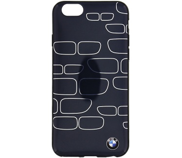 BMW Grille Patroon TPU Case Apple iPhone 6(S) 4,7" - Grijs/Zilver