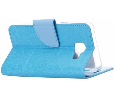 Luxe Lederen Bookcase hoesje voor de Samsung Galaxy A3 (2016) - Blauw (Samsung Galaxy A3 (2016)) Blauw