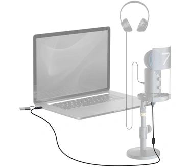 7RYMS UC-UC OTG Digitale Audiokabel USB-C-USB-C - 2m