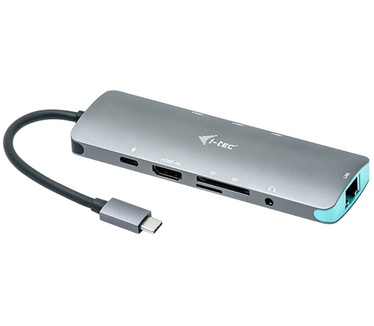 iTEC USB-C Metal Nano Docking Station 4K HDMI LAN + Power Delivery 100 W