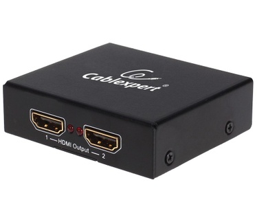 Gembird DSP-2PH4-001 - HDMI - 720 x 480 - 720 x 576 - 1280 x 720 (HD 720) - 1920 x 1080 (HD 1080) - 1920 x 1080 Pixel - 1080p - 480p - 540p - 576i - 720p - zwart - 70 x 60 x 20 mm (DSP-2PH4-001)