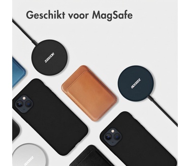 Accezz Liquid Silicone Backcover met MagSafe Samsung Galaxy S26 Plus - Zwart