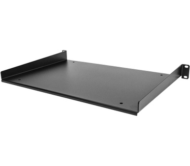 Startech.com 1U Rack Shelf - Universele 19 inch Server Rack Plank/Lade voor AV/Data/Netwerk Apparatuur – Cantilever/Uitkragende Ligger – Duurzaam Ontwerp – Max. 25kg - Diepte 30 cm (12”)