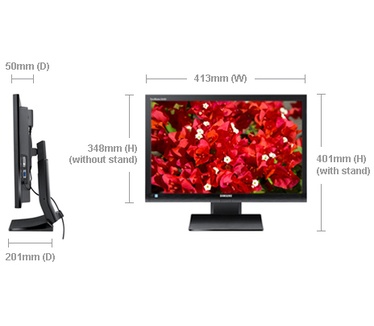 Samsung Syncmaster S19A450BRT Zwart
