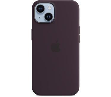 Apple Silicone Back Cover voor iPhone 14 (6.1") Paars