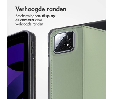 Accezz Classic Tablet Case Xiaomi Pad 6S Pro 12.4 - Groen