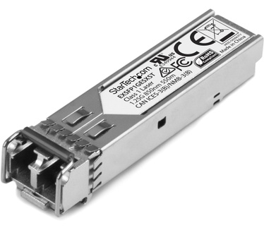 Startech.com Gb glasvezel 1000Base-SX SFP ontvanger module Juniper EX-SFP-1GE-SX compatibel MM LC 550m