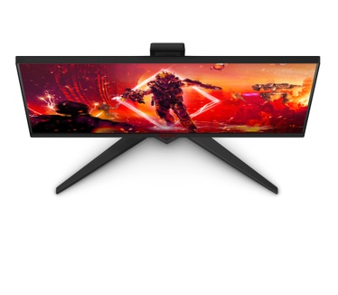AOC AG275QXN Rood, Zwart