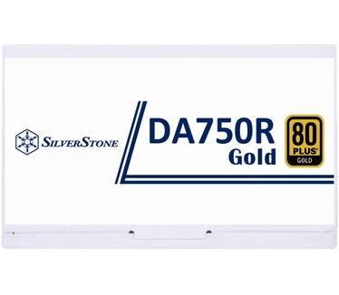 Silverstone DA750R Gold (12V-2x6) Wit