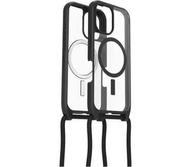 Otterbox React Necklace Series voor MagSafe voor iPhone 16, Black Crystal