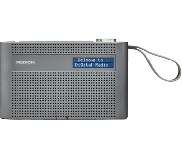 Medion MEDION E66325 - DAB+ Draagbare Radio met Bluetooth - Grijs