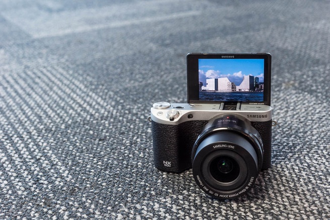 NX500 scherm