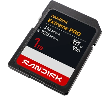 Sandisk Extreme Pro UHS-II V90-kaart 1 TB