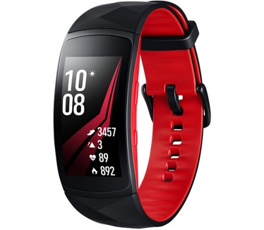 Samsung Gear Fit 2 Pro Small Zwart (Rood, Zwart)