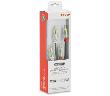 Ednet 1.5m RCA x 2 m/m
