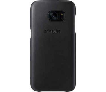 Samsung Galaxy S7 edge Leather Cover (Galaxy S7 Edge) Zwart