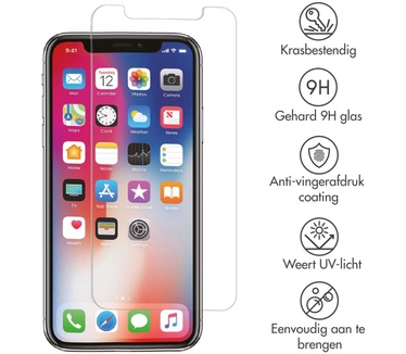 Accezz Gehard Glas Screenprotector 2-pack Apple iPhone 11 Pro / Xs / X