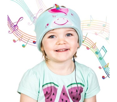 Snuggly Rascals Kid Headphone Unicorn (Blauw)