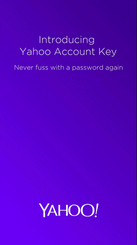 yahoo account key