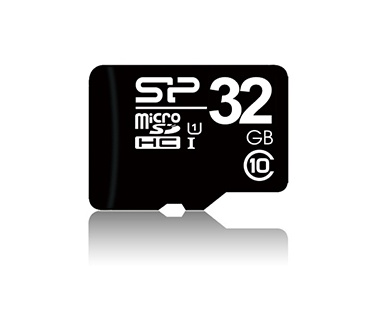 Silicon Power microSDHC Class 10 32GB + SD-adapter