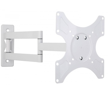 Techly Wall LED TV Mount LCD 19-37 Tiltable 3 joints White" ICA-LCD 2903WH