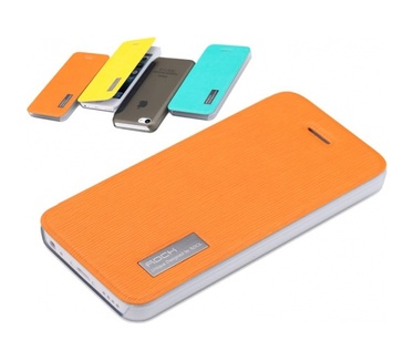 Rock ROCK Leather case Apple iPhone 5C (ELEGANT Serie orange)