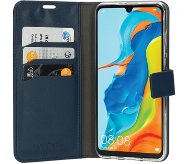 Mobiparts Classic Wallet Case Huawei P30 Lite Blue