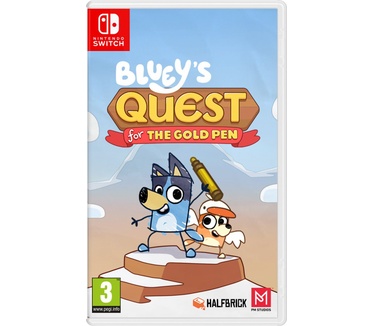 Bluey's Quest for the Gold Pen