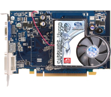 Sapphire Radeon X1550 512MB DDR2 (PCI-e, DVI)