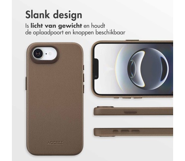 Accezz MagSafe Leather Backcover