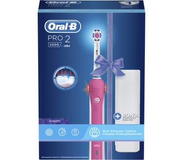 Oral-B Pro 2500 3DWhite Elektrische Tandenborstel