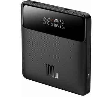 Baseus Blade HD 20.000 mAh Laptop/MacBook Powerbank 100W Zwart