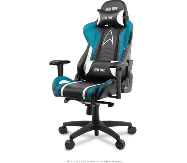 Arozzi Gaming Chair Star Trek Edition Zwart/Blauw