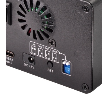 Silverstone SST-DS223 Zwart