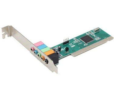 Gembird 5.1 sound surround card // ondersteunt: 2/2.1/4/4.1/5.1