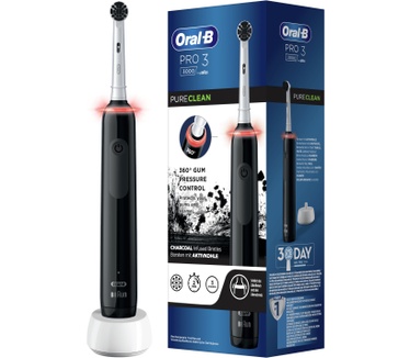Oral-B Oral-B Pro 3 - 3000 - Zwarte Elektrische Tandenborstel Ontworpen Door Braun