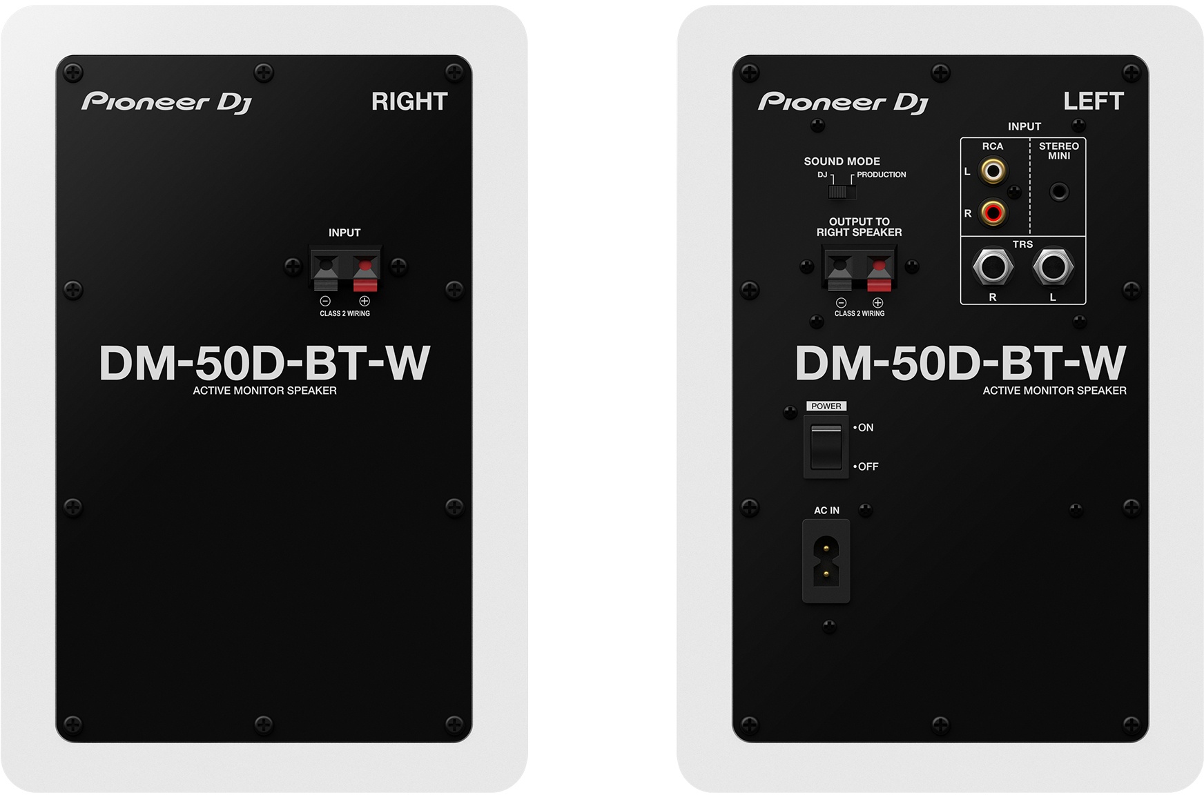 Pioneer DJ DM50DBT (Wit) Kenmerken Tweakers
